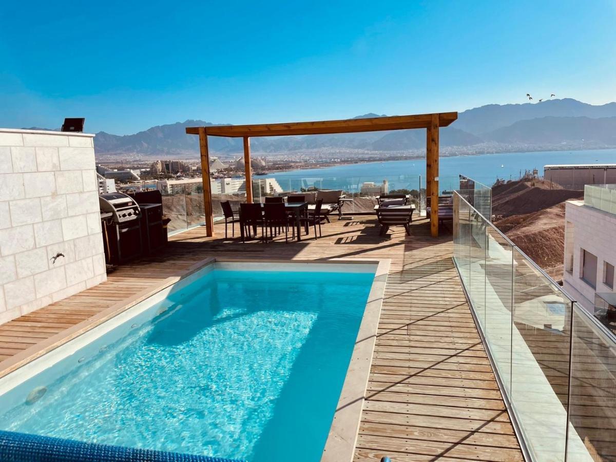 Villa Sea View 100 M From The Beach Эйлат Экстерьер фото